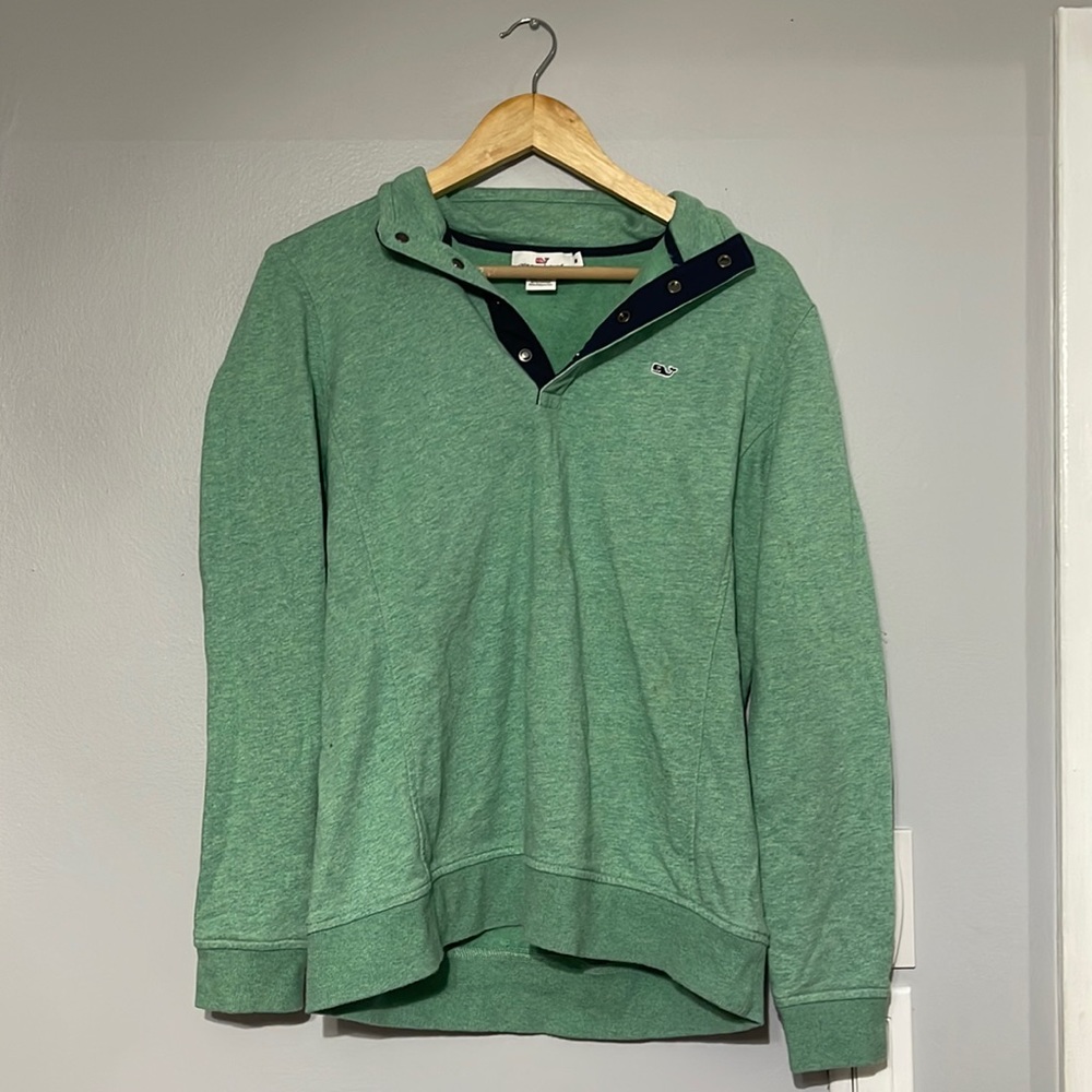 Button-up Pullover